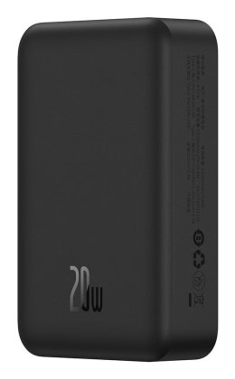 BASEUS POWERBANK MAGNETIC MINI 20000MAH (CZARNY)