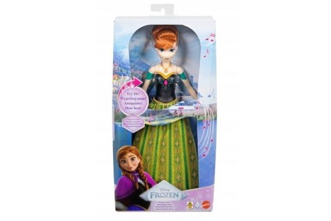 Disney Frozen Śpiewająca lalka księżniczka Anna Kraina Lodu JDX53 MATTEL Disney Frozen Śpiewająca lalka księżniczka Anna Kraina Lodu JDX53 MATTEL