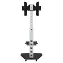 Techly ICA-TR3WH uchwyt do tablic informacyjnych 177,8 cm (70") Biały
