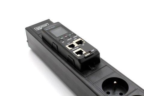 Rozdzielacz zasilania PDU 18 x gniazdo sieciowe 0U Czarny Rozdzielacz zasilania PDU 18 x gniazdo sieciowe 0U Czarny