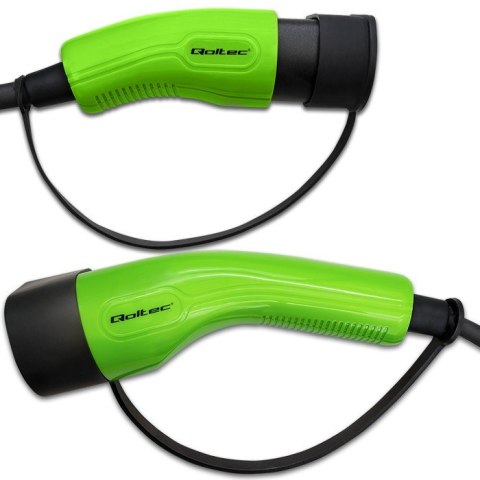 QOLTEC KABEL EV TYP2 DO ŁADOWANIA SAMOCHODU | 400V | 11KW | 16A | 5M QOLTEC KABEL EV TYP2 DO ŁADOWANIA SAMOCHODU | 400V | 11KW | 16A | 5M