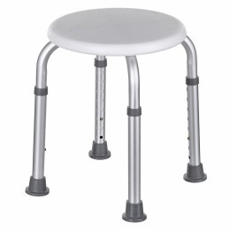 Taboret prysznicowy okrągły aluminiowy