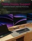 Stacja dokująca IcyBox USB Type-C mit dreifach Videoausgabe