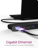 Stacja dokująca IcyBox USB Type-C mit dreifach Videoausgabe