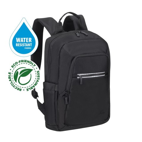 RIVACASE PLECAK NA LAPTOP 13,3-14 ALPENDORF ECO, CZARNY, MATERIAŁ WODOODPORNY, EKO RPET, KIESZENIE NA SMARTFON, DOKUM.,AKCES. RIVACASE PLECAK NA LAPTOP 13,3-14 ALPENDORF ECO, CZARNY, MATERIAŁ WODOODPORNY, EKO RPET, KIESZENIE NA SMARTFON, DOKUM.,AKCES.