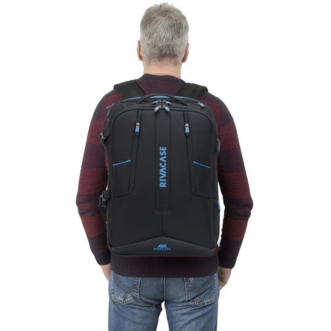 RIVACASE PLECAK NA LAPTOP DLA GRACZY 17,3" BORNEO, CZARNY, GAMING, Z MATERIAŁU WODOODPORNEGO RIVACASE PLECAK NA LAPTOP DLA GRACZY 17,3" BORNEO, CZARNY, GAMING, Z MATERIAŁU WODOODPORNEGO
