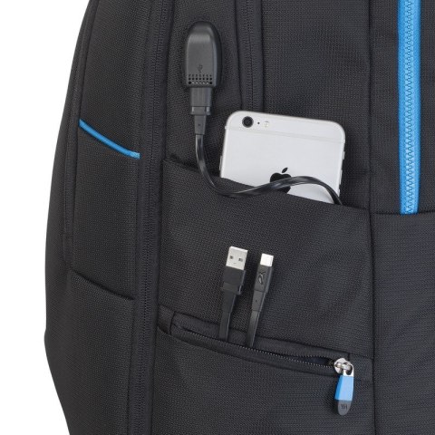 RIVACASE PLECAK NA LAPTOP DLA GRACZY 17,3" BORNEO, CZARNY, GAMING, Z MATERIAŁU WODOODPORNEGO RIVACASE PLECAK NA LAPTOP DLA GRACZY 17,3" BORNEO, CZARNY, GAMING, Z MATERIAŁU WODOODPORNEGO
