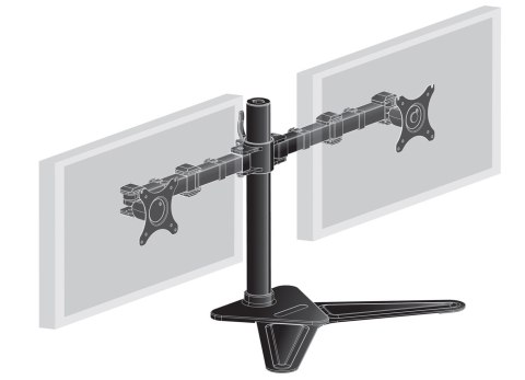 Uchwyt Iiyama DS1002D-B1 - stand z ramieniem regulowanym Uchwyt Iiyama DS1002D-B1 - stand z ramieniem regulowanym