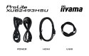 Monitor LED Iiyama ProLite XUB2493HSU-B7 - 24 - Płaski ekran - 60,5 cm