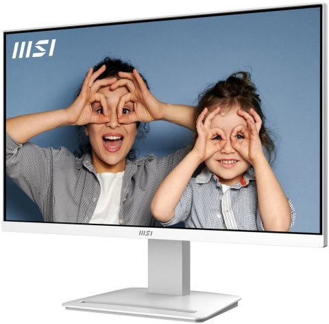 MSI Pro MP2412W monitor komputerowy 60,5 cm (23.8") 1920 x 1080 px Full HD LCD Biały MSI Pro MP2412W monitor komputerowy 60,5 cm (23.8") 1920 x 1080 px Full HD LCD Biały