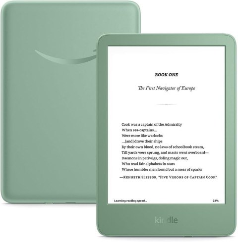 Ebook New Kindle (11th Generation) - 2024 release 6" glare-free 16GB Wi-Fi (Without Lockscreen Ads) Matcha Ebook New Kindle (11th Generation) - 2024 release 6" glare-free 16GB Wi-Fi (Without Lockscreen Ads) Matcha