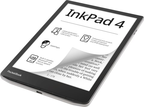 Ebook PocketBook InkPad 4 743 7,8" 32GB Wi-Fi Stardust Silver Ebook PocketBook InkPad 4 743 7,8" 32GB Wi-Fi Stardust Silver