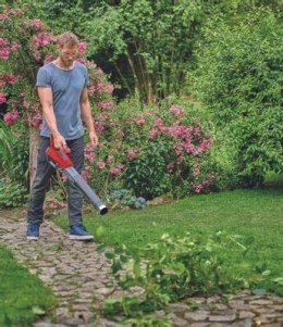 Einhell GP-LB 18/200 Li GK-Solo akumulatorowa dmuchawa do liści 200 km/h Czarny, Czerwony