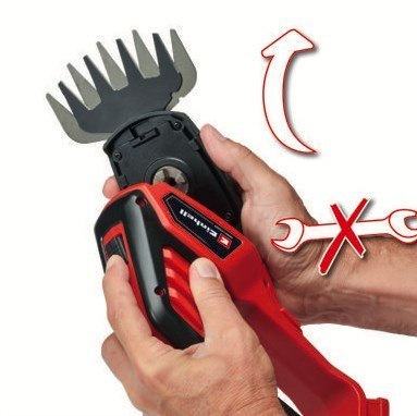 Einhell 3410313 akumulatorowe nożyce do trawy 8 mm 18 V Litowo-jonowa (Li-Ion) Czarny, Czerwony Einhell 3410313 akumulatorowe nożyce do trawy 8 mm 18 V Litowo-jonowa (Li-Ion) Czarny, Czerwony