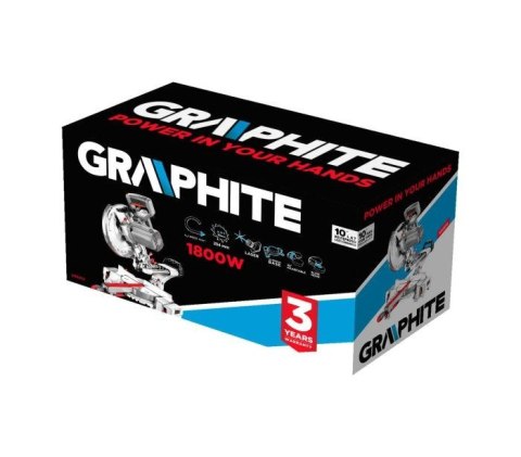 Graphite 59G812 piła ukośna 4800 RPM 1800000 W Graphite 59G812 piła ukośna 4800 RPM 1800000 W