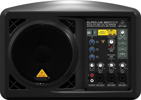 Behringer B207MP3 amplituner / wzmaczniacz Behringer B207MP3 amplituner / wzmaczniacz