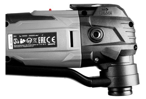 Urządzenie wielofunkcyjne akumulatorowe Graphite Energy+ 18V Li-Ion bez akumulatora Urządzenie wielofunkcyjne akumulatorowe Graphite Energy+ 18V Li-Ion bez akumulatora