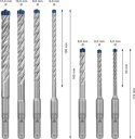 Bosch Expert 2 608 900 195 wiertło Zestaw wierteł 7 szt.