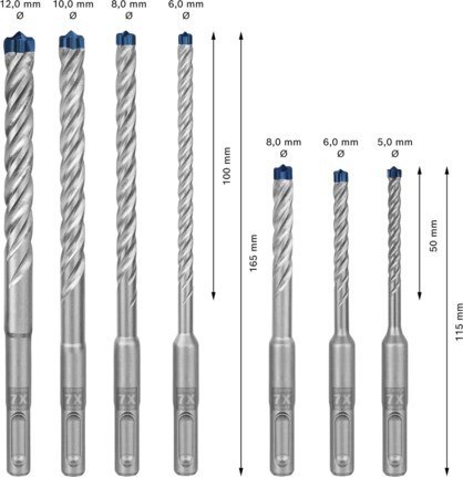 Bosch Expert 2 608 900 195 wiertło Zestaw wierteł 7 szt. Bosch Expert 2 608 900 195 wiertło Zestaw wierteł 7 szt.