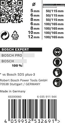 Bosch Expert 2 608 900 195 wiertło Zestaw wierteł 7 szt. Bosch Expert 2 608 900 195 wiertło Zestaw wierteł 7 szt.