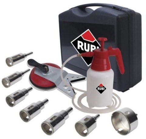 RUBI Easy Gres Plus Kit Zestaw wierteł 7 szt. RUBI Easy Gres Plus Kit Zestaw wierteł 7 szt.