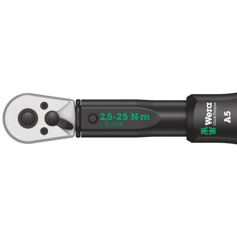 Klucz dynamometryczny Click-Torque A5 1/4'' 2.5-25 Nm Klucz dynamometryczny Click-Torque A5 1/4'' 2.5-25 Nm