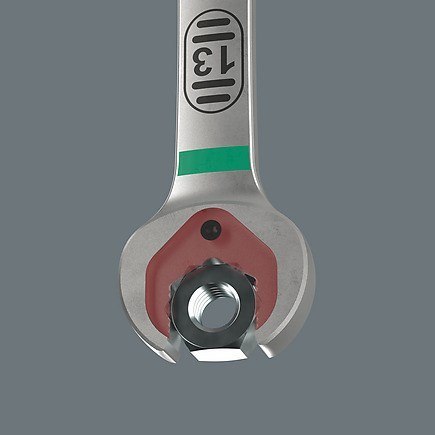 Klucz płasko-oczkowy z grzechotką Joker długi 17*304,5 mm Klucz płasko-oczkowy z grzechotką Joker długi 17*304,5 mm