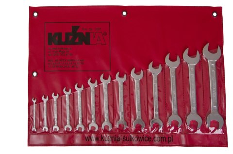Komplet kluczy płaskich 13 sztuk 6-32mm Komplet kluczy płaskich 13 sztuk 6-32mm