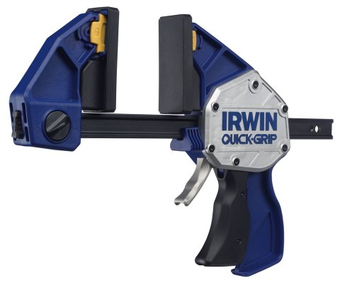 IRWIN 10505945 klamra Zacisk stolarski 60 cm Czarny, Niebieski, Szary IRWIN 10505945 klamra Zacisk stolarski 60 cm Czarny, Niebieski, Szary