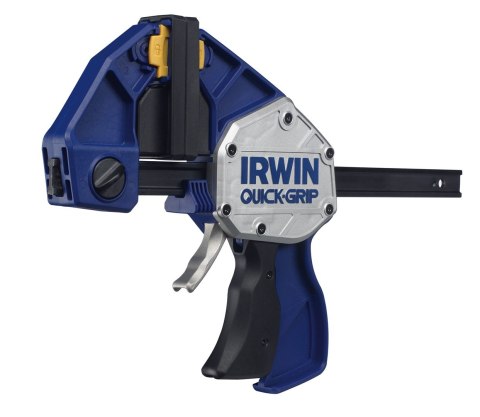 IRWIN 10505946 klamra Zacisk stolarski 90 cm Czarny, Niebieski, Szary IRWIN 10505946 klamra Zacisk stolarski 90 cm Czarny, Niebieski, Szary