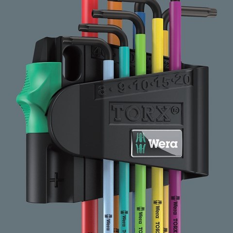 Klucz zestaw Torx WERA 9-częściowy Klucz zestaw Torx WERA 9-częściowy