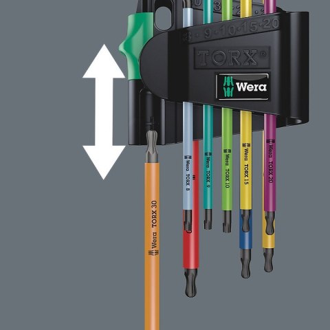 Klucz zestaw Torx WERA 9-częściowy Klucz zestaw Torx WERA 9-częściowy