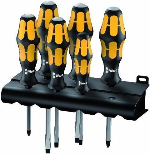 Wera 932/6 Kraftform Zestaw Śrubokręt standardowy Wera 932/6 Kraftform Zestaw Śrubokręt standardowy