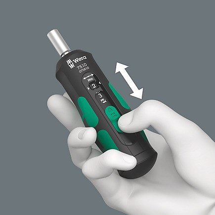 Wkrętak dynamometryczny SAFE-TORQUE SPEED 7510,1-3 Nm, 1/4'' Wkrętak dynamometryczny SAFE-TORQUE SPEED 7510,1-3 Nm, 1/4''
