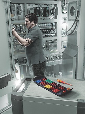 Wkrętaki izolowane VDE Kraftform 26 sztuk Wkrętaki izolowane VDE Kraftform 26 sztuk