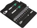 Zestaw kluczy nasadowych z grzechotką Zyklop Hybrid 1/2''