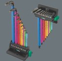 Zestaw kluczy trzpieniowych 950/9 HEX-PLUS MULTICOLOUR 3 9CZR