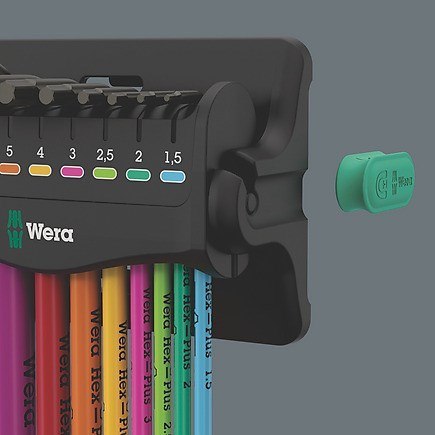 Zestaw kluczy trzpieniowych 950/9 HEX-PLUS MULTICOLOUR 3 9CZR Zestaw kluczy trzpieniowych 950/9 HEX-PLUS MULTICOLOUR 3 9CZR