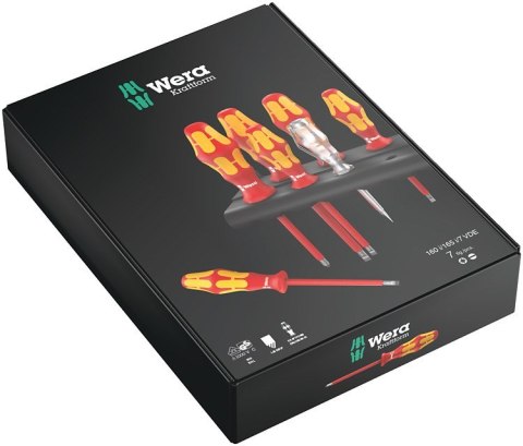 Zestaw wkrętaków KRAFTFORM SERIA 100+TESTER FAZY+WIESZAK Zestaw wkrętaków KRAFTFORM SERIA 100+TESTER FAZY+WIESZAK
