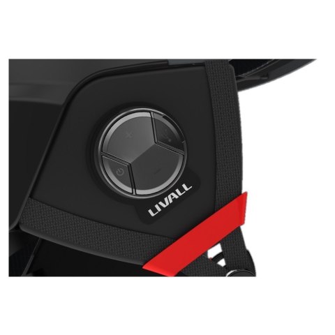 Kask narciarski Bluetooth 54-58cm Intercom/SOS biał Kask narciarski Bluetooth 54-58cm Intercom/SOS biał
