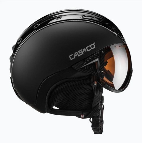 Kask narciarski CASCO SP-2 Carbonic Visor Black M 55-57 Kask narciarski CASCO SP-2 Carbonic Visor Black M 55-57
