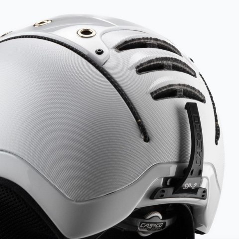 Kask narciarski CASCO SP-2 Carbonic Visor White S52-54 Kask narciarski CASCO SP-2 Carbonic Visor White S52-54