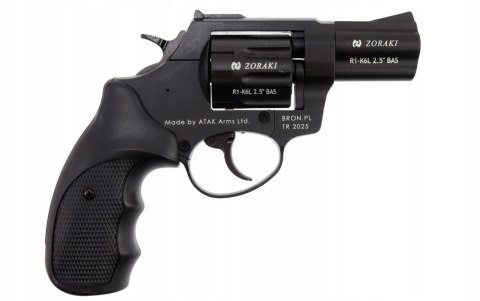 Rewolwer hukowy alarmowo sygnałowy ZORAKI R1-K6L BAS lufa 2,5" kal. .22 Long Blank czarny (R1256BMP-BAS) Rewolwer hukowy alarmowo sygnałowy ZORAKI R1-K6L BAS lufa 2,5" kal. .22 Long Blank czarny (R1256BMP-BAS)