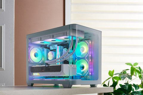 Obudowa FSP Geh Mini S380-WA Micro-ATX/Mini-ITX o.N. White retail Obudowa FSP Geh Mini S380-WA Micro-ATX/Mini-ITX o.N. White retail