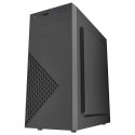 GEMBIRD OBUDOWA FORNAX 170 MIDI-TOWER (1X USB 3.1, 2X USB 2.0, 1X USB TYP-C, CZYTNIK KART, 2X MINIJACK) CZARNA