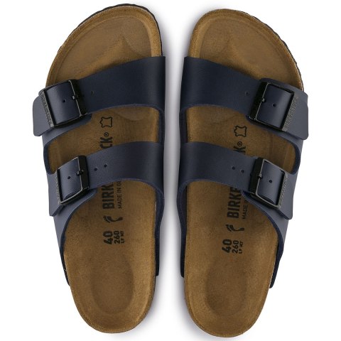 Klapki Birkenstock Arizona Birko-Flor - blue rozmiar: 46 Klapki Birkenstock Arizona Birko-Flor - blue rozmiar: 46