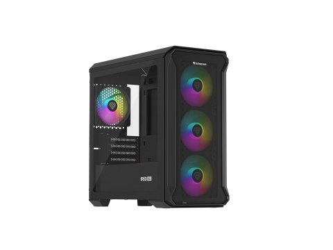 Obudowa NATEC Genesis Irid 503 ARGB NPC-1559 (Micro ATX. Mini ITX; kolor czarny) Obudowa NATEC Genesis Irid 503 ARGB NPC-1559 (Micro ATX. Mini ITX; kolor czarny)