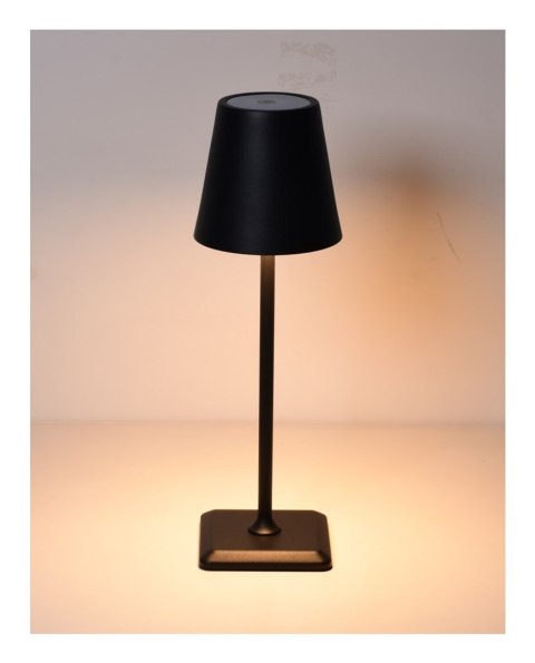 Techly I-LED LAMP-BK lampa stołowa Niewymienialne źródło światła 3 W E Czarny Techly I-LED LAMP-BK lampa stołowa Niewymienialne źródło światła 3 W E Czarny