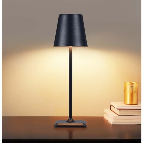 Techly I-LED LAMP-BK lampa stołowa Niewymienialne źródło światła 3 W E Czarny Techly I-LED LAMP-BK lampa stołowa Niewymienialne źródło światła 3 W E Czarny
