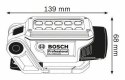 Bosch GLI DeciLED Professional LED Niebieski, Szary